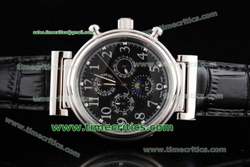 IWC TriIWCP2178 Da Vinci Black Dial Steel Watch