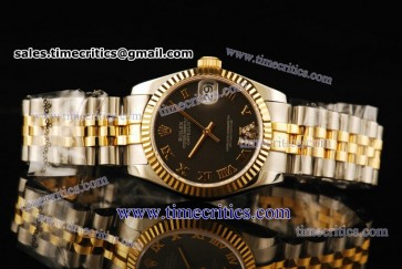 Rolex TriROL289 Datejust Grey Dial Two Tone Watch