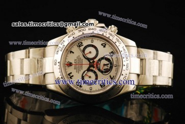 Rolex TriROL884 Daytona Sliver Dial Steel Watch
