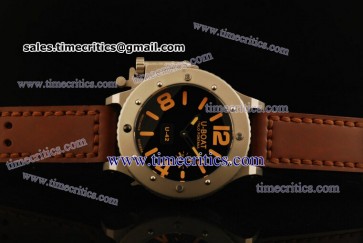 U-Boat TriUB067 Limited Edition Black Dial Steel Watch