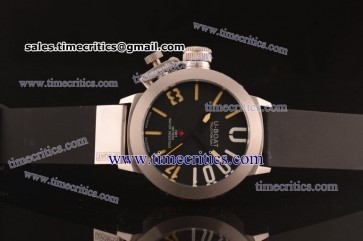 U-Boat TriUB223 Limited Edition Black Dial Steel Watch
