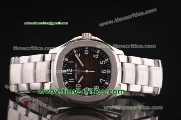 Patek Philippe TriPP011 Aquanaut Brown Dial Steel Watch