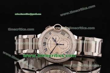 Cartier CBB010 Ballon Bleu Chronograph Steel Watch 