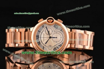 Cartier CBB006 Ballon Bleu Chronograph Rose Gold