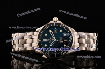 Omega TriOGA560 Seamaster 300 M Steel Blue Watch