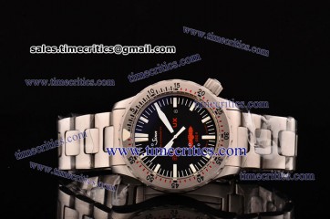 Sinn Tri0807019 UX GSG 9 Divers Black Stick Markers Steel Watch