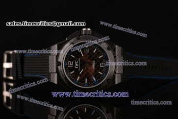 IWC TriIWC88003 Ingenieur Black Dial Carbon Fiber Watch (K)