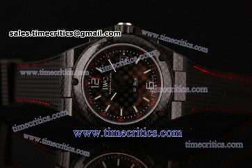 IWC TriIWC88004 Ingenieur Black Dial Carbon Fiber Watch (K)