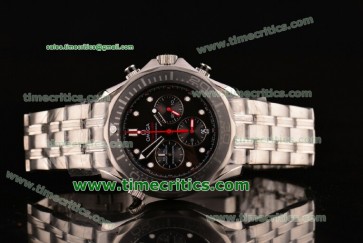 Omega TriOGA89006 Seamaster Diver 300 M Black Dial Steel Watch