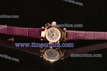 Cartier TriCAR99011 Pasha MOP Dial Rose Gold Watch