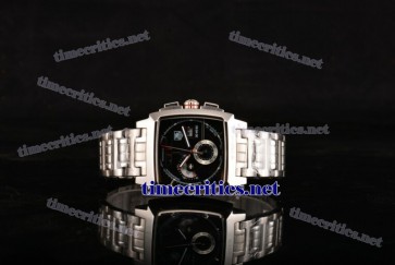 Tag Heuer TriTAG89030 Monaco Black Dial Steel Watch