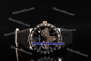 Ulysse Nardin TriUN99045 El Toro/Black Toro Black Dial Black Rubber Steel Watch