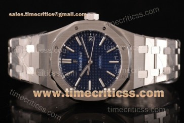 Audemars Piguet TriAP89190 Royal Oak Blue Dial Full Steel Watch (ZF)