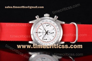 Rolex TriROX89411 Pre-Daytona Chrono White Dial Steel Watch