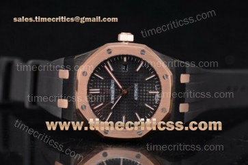 Audemars Piguet TriAP89231 Royal Oak 36mm Black Dial PVD Watch (EF)