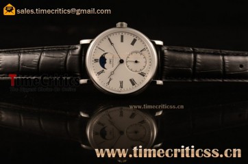 IWC TriIWC89185 Portofino Vintage Moonphase White Dial Steel Watch (AAAF)