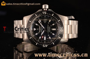 Breitling TriBRL8928 SuperOcean Black Dial Steel Watch 1:1 Original (GF)