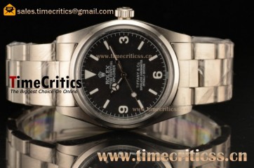 Rolex TriROX89617 Explorer Tiffany & Co. Black Dial Steel Watch