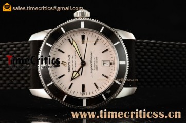 Breitling TriBRL89145 Superocean Heritage II 42 White Dial Watch (JH)