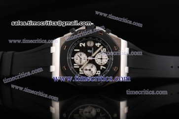 Audemars Piguet TriAP065 Royal Oak Offshore Black Dial Steel Watch