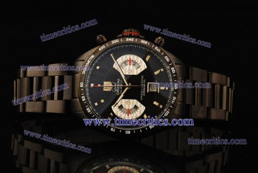 Tag Heuer TcrTHGC277 Grand Carrera Calibre 17 RS Black Dial PVD Bracelet PVD Watch