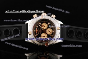 Breitling TriBRL458 Chronomat B01 44MM White Dial Steel Watch 