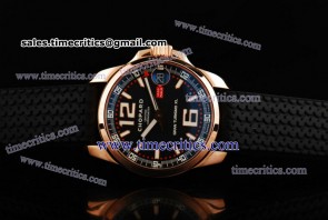 Chopard Trichp125 Mille Miglia GT XL Rose Gold Watch Black Dial