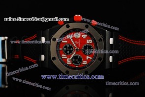 Audemars Piguet TriAP083 Royal Oak Offshore Limited Edition Red Dial PVD Watch