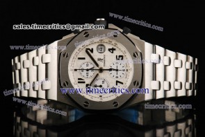 Audemars Piguet TriAP052 Royal Oak Offshore White Dial Steel Watch