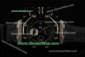 Audemars Piguet TriAP145 Survivor Black Dial PVD Watch