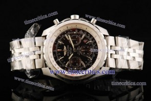 Breitling BRL387 Bentley Motors T Black Dial Steel Watch 