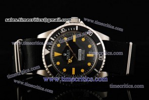 Rolex TriROL1177 Submariner Black Dial Steel Watch