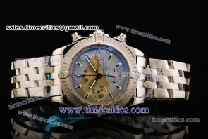 Breitling Chronomat Evolution TriBRL578 Gray Dial Steel Watch