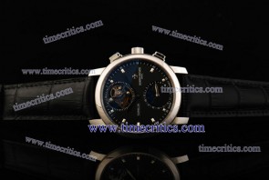 Vacheron Constantin TriVC084 Patrimony Complication Black Dial Steel Watch