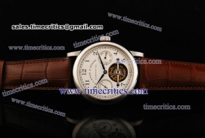 A.Lange & Sohne TriALS069 Tourbillon Pour Le Merite White Dial Steel Watch