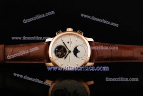 Vacheron Constantin TriVC086 Patrimony Complication White Dial Rose Gold Watch