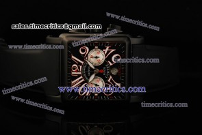 Franck Muller TriFRM037 Conquistador Black Dial PVD Watch