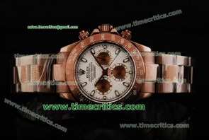 Rolex TriROL710 Daytona White Dial Bronze Watch