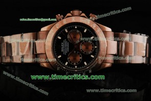 Rolex TriROL711 Daytona Black Dial Bronze Watch