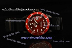 Rolex TriROL1151 Submariner Red Dial PVD Watch