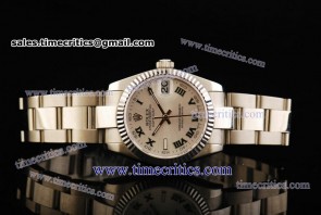 Rolex TriROL273 Datejust Sliver Dial Steel Watch