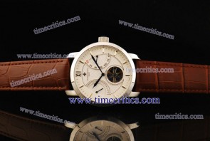 Vacheron Constantin TriVC091 Patrimony Complication White Dial Steel Watch