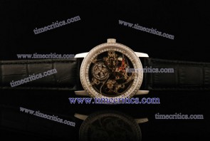 Vacheron Constantin TriVC099 Patrimony Complication Skeleton Dial Steel Watch