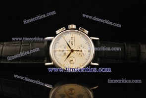 IWC TriIWCP2189 Portofino Chrono White Dial Steel Watch