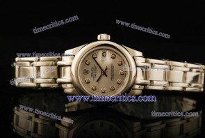Rolex TriROL1253 Datejust PearlMaster White Dial Steel Watch