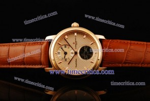 Vacheron Constantin TriVC095 Patrimony Complication White Dial Rose Gold Watch