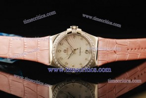 Omega TriOGA133 Constellation 35mm Steel Diamond Watch