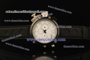 U-Boat TriUB078 Limited Edition White Dial PVD Watch