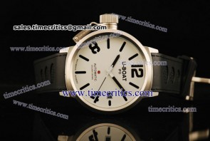 U-Boat TriUB155 Classico White Dial Steel Watch