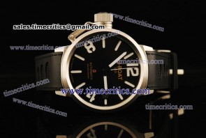 U-Boat TriUB158 Classico Black Dial Steel Watch